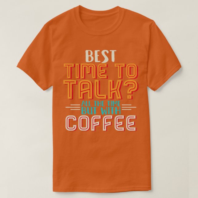 Psykolog, bästa tillfälle att tala t shirt (Design framsida)
