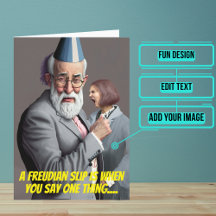 Psykolog eller Psychiatrist Funny Freud Birthday