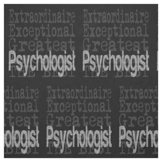 Psykolog Extraordinaire Fabric Tyg (Provkarta)