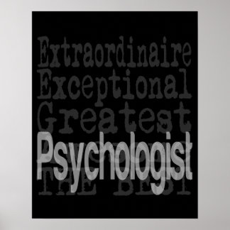 Psykolog Extraordinaire Poster