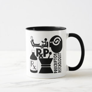 Psykolog för RxP LOGOTYPrecept Mugg