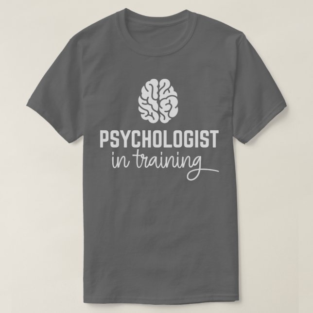 Psykolog inom utbildningen t shirt (Design framsida)
