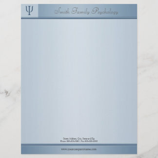 Psykolog Letterhead Brevhuvud