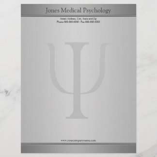 Psykolog Letterhead Brevhuvud