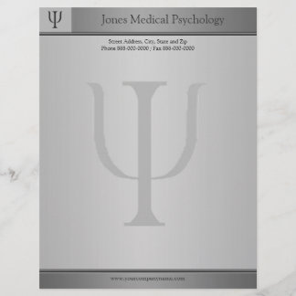 Psykolog Letterhead Brevhuvud
