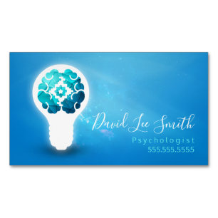 Psykolog / neurolog magnetiska visitkort