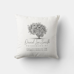 psykolog / neurolog Minimalist Kudde