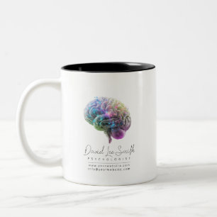 psykolog / neurolog Två-Tonad mugg