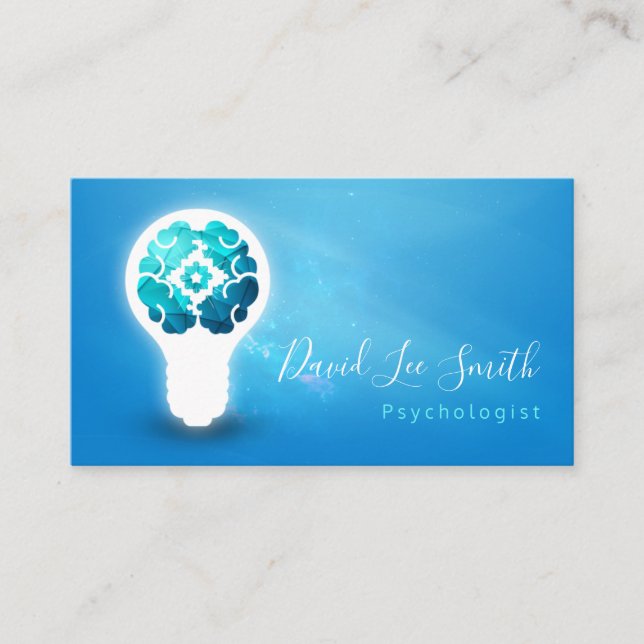 Psykolog / neurolog visitkort (Framsida)