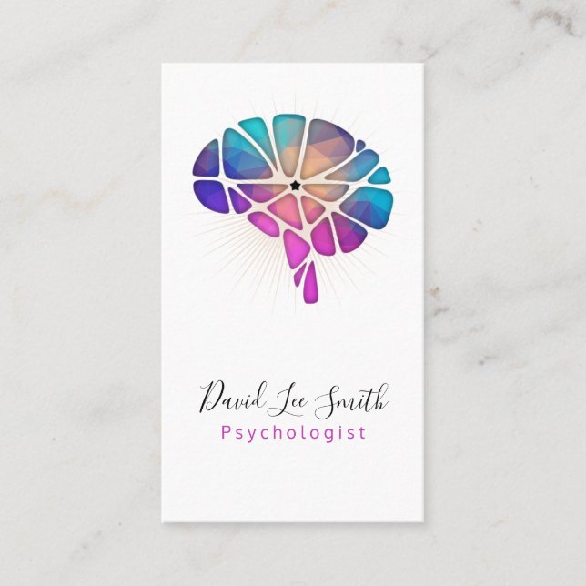 Psykolog / neurolog visitkort (Framsida)