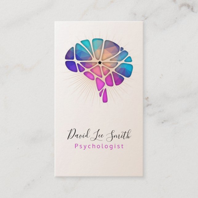 Psykolog / neurolog visitkort (Framsida)