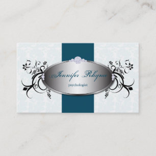 Psykolog Psychiatrist-Affärskortet Elegant Visitkort