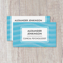Psykolog Psykiatrist Therapist Zen Blue Vågar