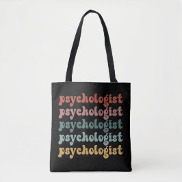 Psykolog Retro Psychology Student Studenten Tygkasse