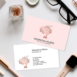 Psykolog Therapist Counselor Psychiatrist Buss Visitkort