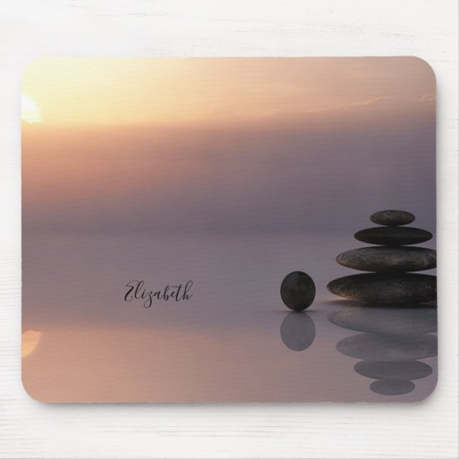 Psykolog Therapist Zen Stones, Sunset Musmatta (Framsidan)