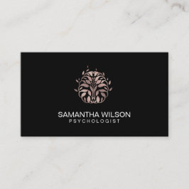 Psykolog Therapy Counselor Psychiatrist Brain Visitkort