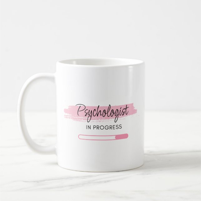 Psykolog Under Utbildning – Personlig Kaffemugg (Vänster)