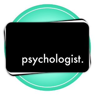 psykolog. visitkort