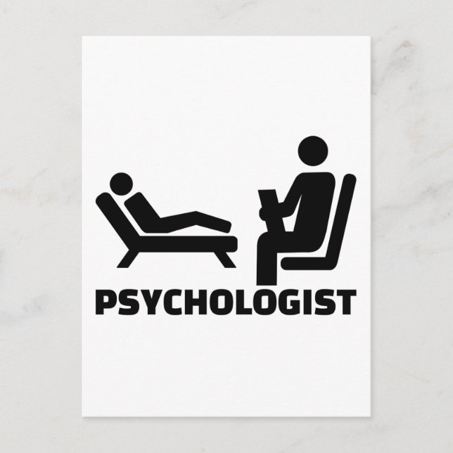 psykolog vykort (Framsida)
