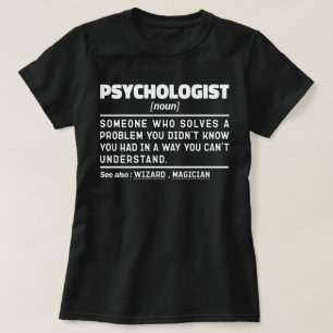 Psykologen Noun Mental Health Professionell T Shirt