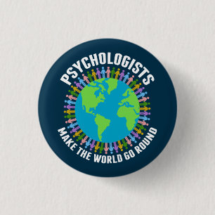 Psykologer gör World Go Round Psychology Knapp