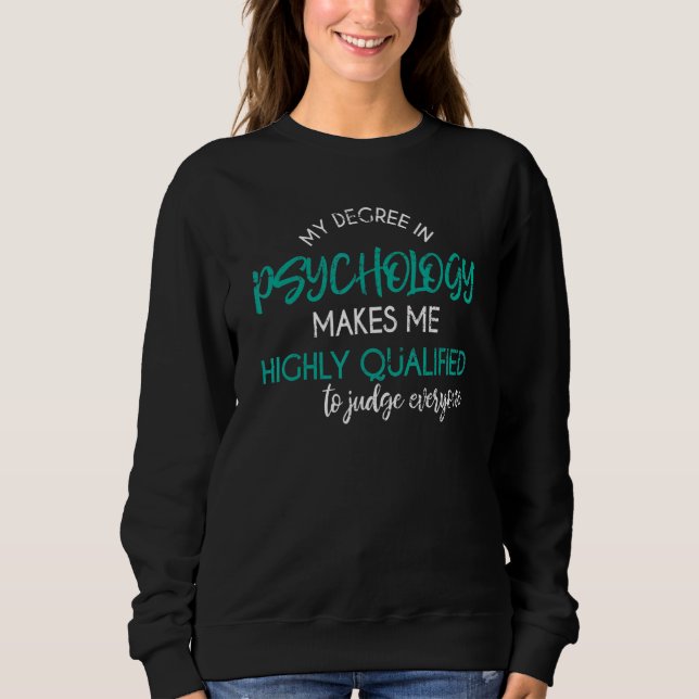 Psykologi Graree Sarkastic Psycholog Psycholog T Shirt (Framsida)