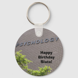 PSYKOLOGI grattis på födelsedagen kritiserar! Nyckelring