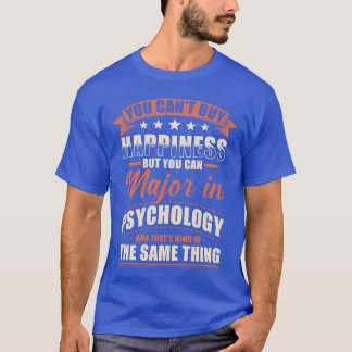 Psykologi huvudämne retro t shirt