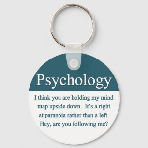 Psykologi Keychain Nyckelring