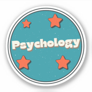 Psykologi Klistermärken