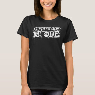 Psykologi läge vid Psych Brain Therapy School Psy T Shirt