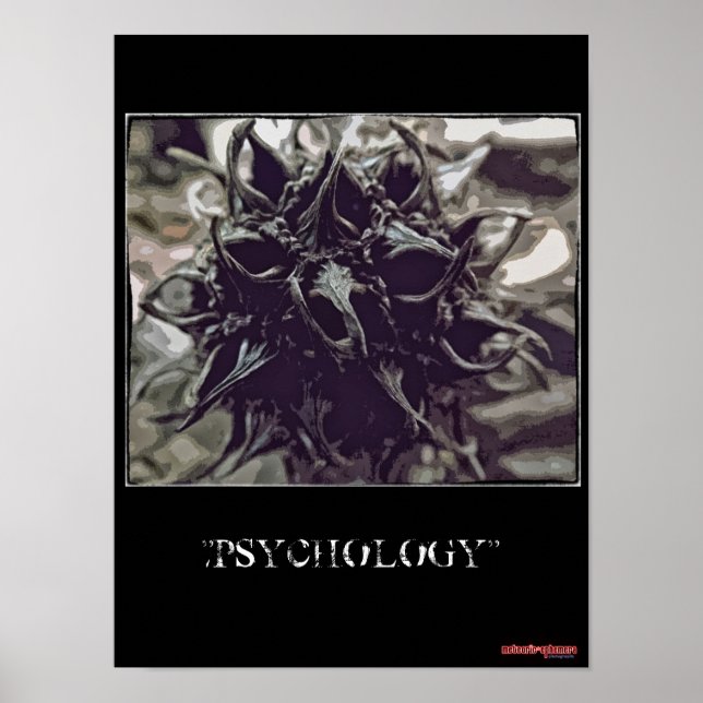 Psykologi - poster utskrift (Framsidan)