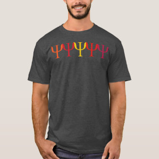 Psykologi Retro Psi T Shirt