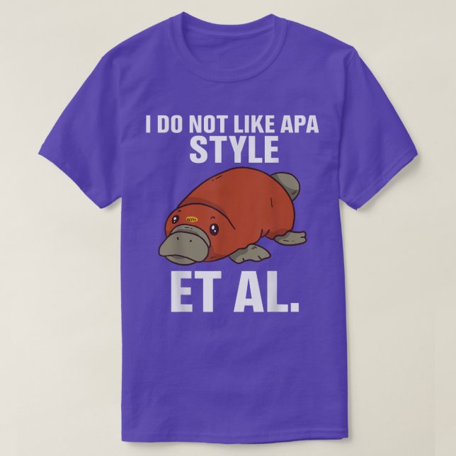 Psykologi Science APA Papper PhD student lustig Ps T Shirt (Design framsida)