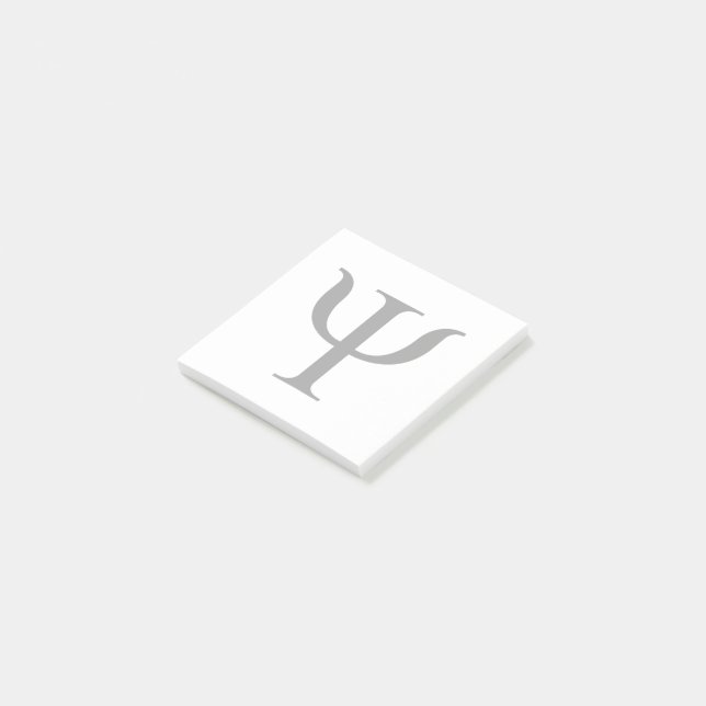 Psykologi Science Symbol Post it Note Post-it Block (Vinklad)