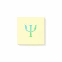 Psykologi Science Symbol Post-it Notes