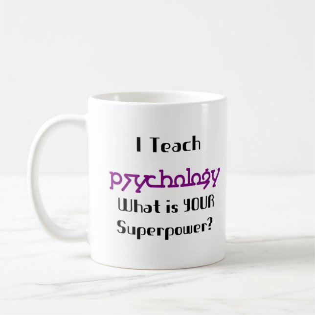 psykologi undervisar kaffemugg (Vänster)