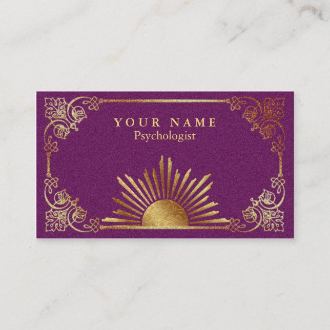 Psykologi - visitkort (Framsida)