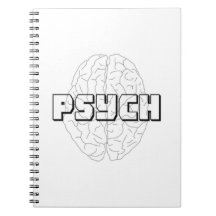 Psykologihjärnanteckningsbok