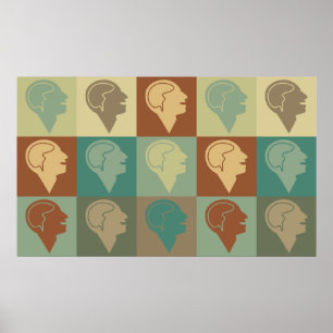 Psykologipopkonst Poster