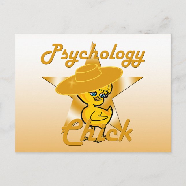 Psykologisk Chick nr 10 Vykort (Framsida)