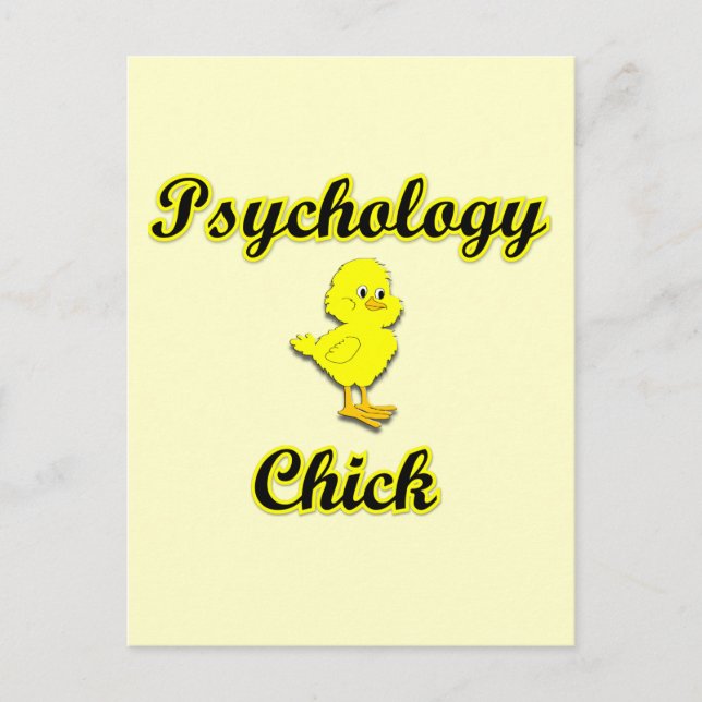 Psykologisk Chick Vykort (Framsida)