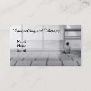 Psykologisk klinik eller Therapist. Visitkort