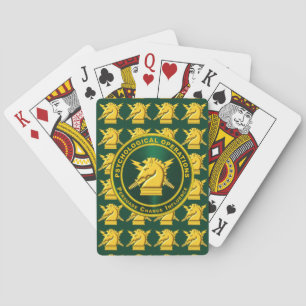 Psykologiska operationer PSYOS Casinokort