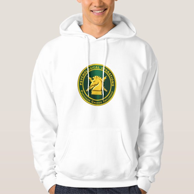 Psykologiska operationer PSYOS Hoodie (Framsida)