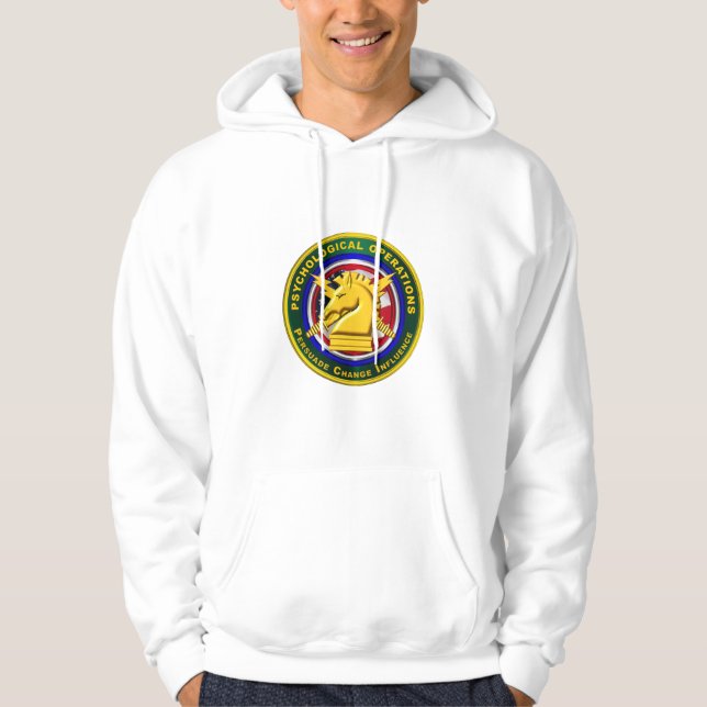 Psykologiska operationer PSYOS Hoodie (Framsida)