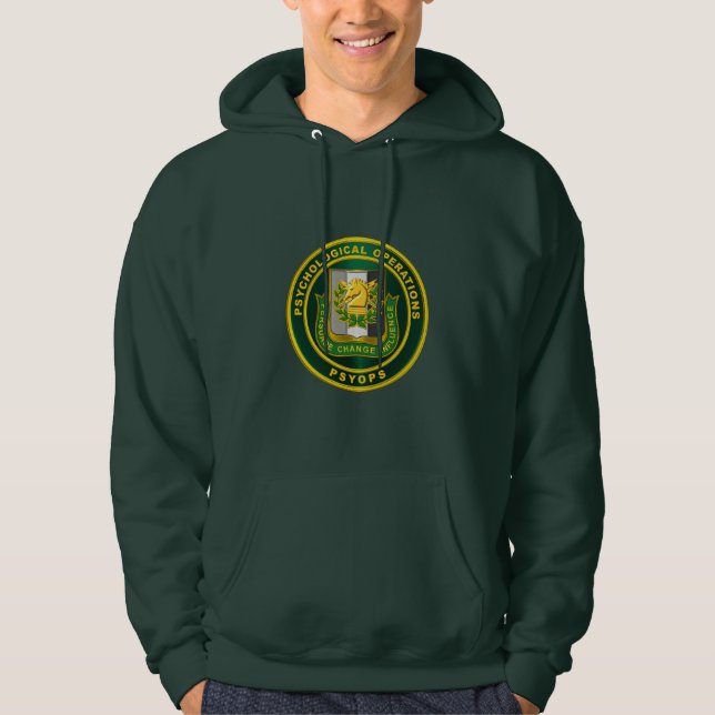 Psykologiska operationer PSYOS Hoodie (Framsida)