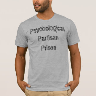 Psykologiskt partisan- fängelse t-shirt