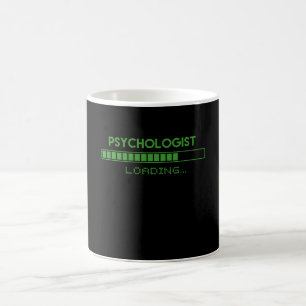 Psykologist - laddning kaffemugg